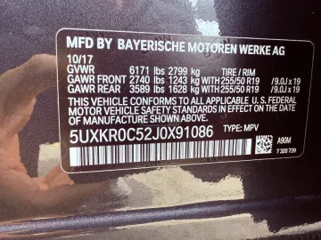 2018 BMW X5