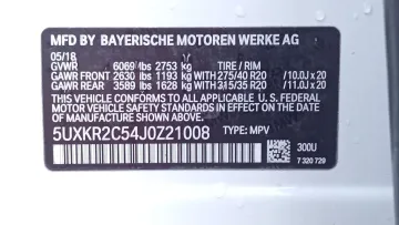 2018 BMW X5
